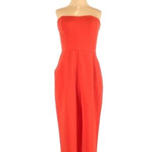 RACHEL Rachel Roy Strapless Jumpsuit